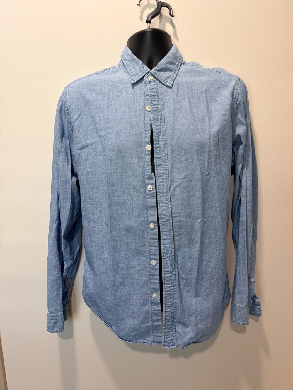 J. Crew Light Blue Chambray Button-Down Shirt
